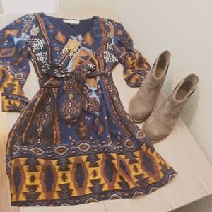 Urban Mangoz Aztez Boho Dress